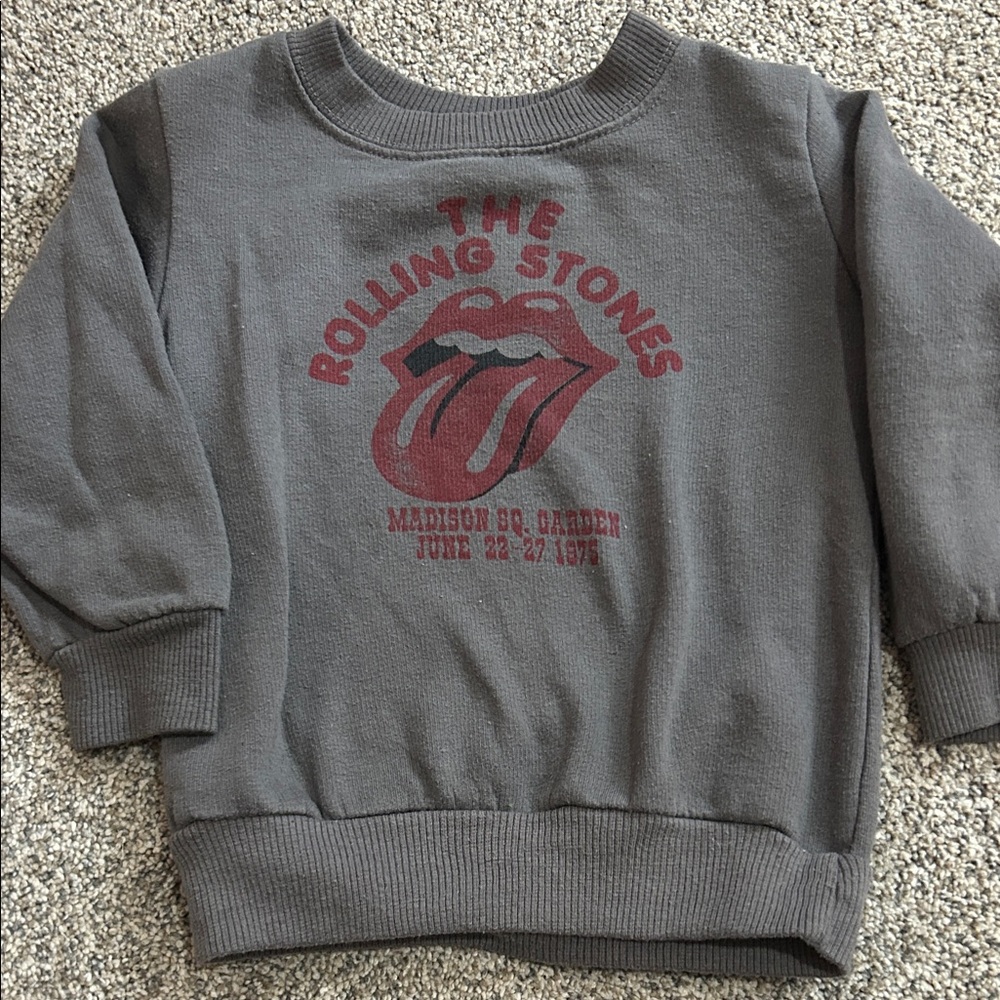 The Rolling Stones Kids Charcoal Sweatshirt